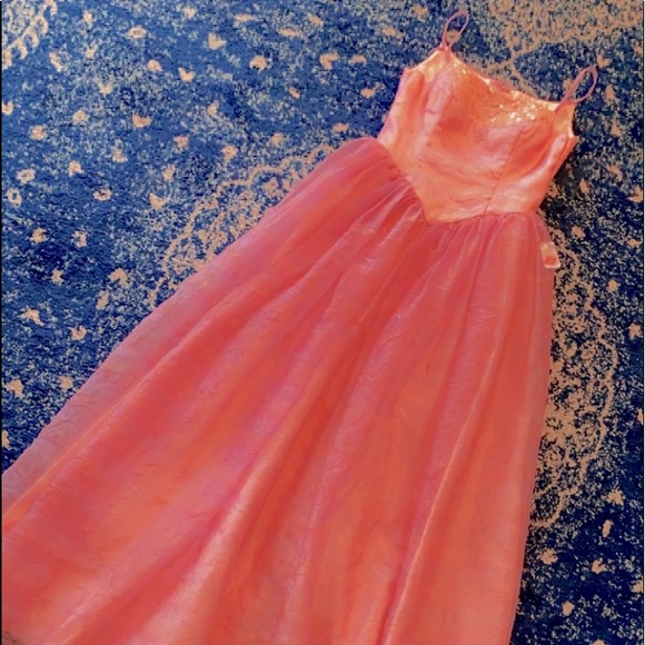 COPY - 💓Beautiful tailored beaded pink maxi dress 💗 #E - Picture 9 of 16